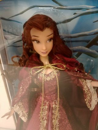 Disney Store Beauty And The Beast Winter Belle 17 