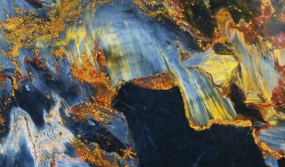 Rock Slab Pietersite - Spectacular Chatoyant Material