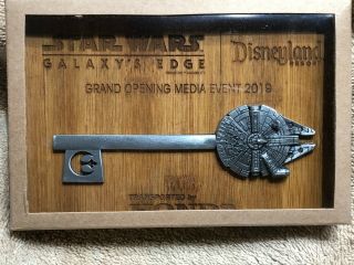 Star Wars Galaxy’s Edge Grand Opening - Media Event Key - Limited Edition