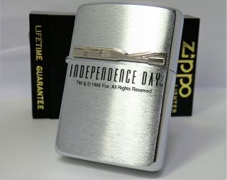 Independence Day Zippo Movie 1996 Mib Rare  20190723