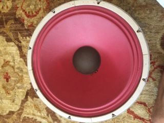 Stromberg Carson RF475 15 inch Dual concentric red cone Hifi speakers 5