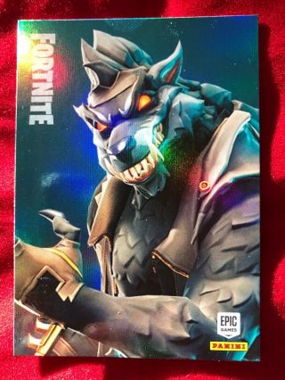 2019 Panini Fortnite Trading Card - Foil Card Dire 262 Legendary Outfit