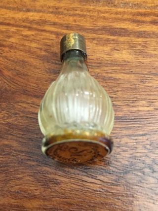 Vintage Parfum Si Schiaparelli Micro Mini Perfume Bottle From France Mid Century