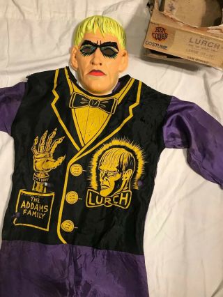 1960s Lurch Addams Family Halloween Costume Ben Cooper Box Is In Rough Shape