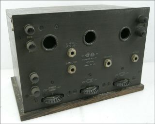 Grebe Rord Detector & Af Amplifier Exceptionally,  Early 1920s