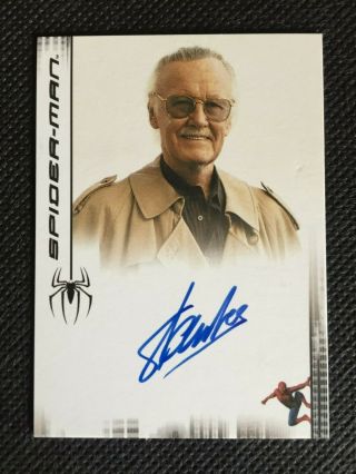 Spider - Man 3 Movie Auto / Autograph Card - Stan Lee