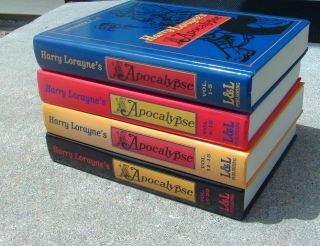 Harry Lorayne’s Apocalypse 4 Set Volumes 1 - 20 Books Magic Tricks Oop Lorayne