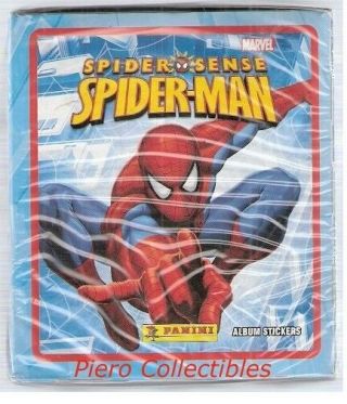 Spider - Man Spider - Sense Panini Box 50 Packs Stickers