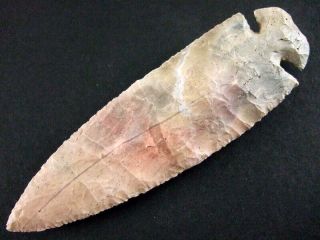 Fine Authentic 5 1/8  Collector Grade 10 Indiana Dovetail Point Arrowheads 2