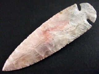 Fine Authentic 5 1/8  Collector Grade 10 Indiana Dovetail Point Arrowheads 4