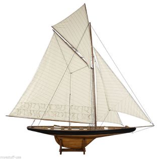 Authentic Models As075f America’s Cup Columbia 1901,  68 Inch Model Sailboat