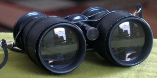 Vintage Emil Busch Binoculars with Case Made in Germany Thomsen Optiker Hamburg 4