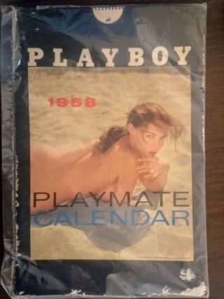 1958 Playboy Calendar Complete 1st Year With Envelope