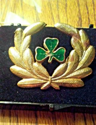 Vintage Aer Lingus Airlines Pilot Cap Badge - Vg