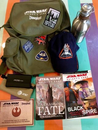 Disneyland Star Wars Galaxy’s Edge Media Event Backpack
