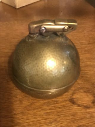 Vintage German Kw Karl Weiden Brass Ball Lighter