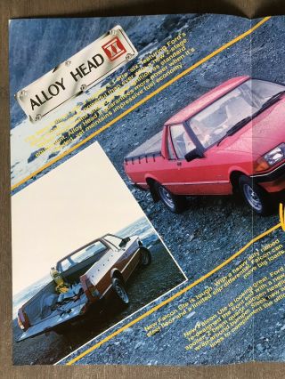 1983 Ford Falcon Utility Zealand sales brochure 3
