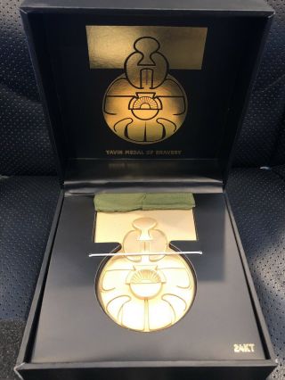 2019 Sdcc Exclusive (limited To 500) Star Wars Medal Of Yavin 24k Gold Toynk