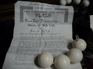 Vintage & Scarce House of Fakini 4 Golf Ball Finale BALLOMATIC 2