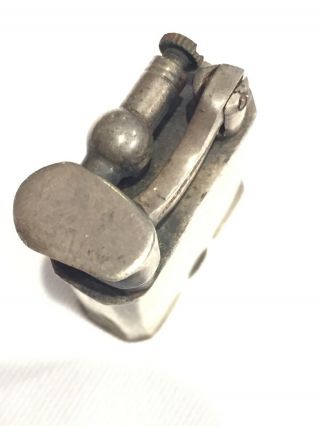 Vintage Small Size Sterling Silver Lift Arm Pocket Lighter - Made In Mexico 5