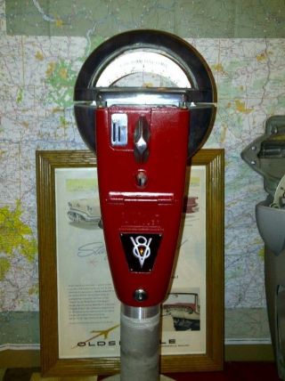 CUSTOM BUILT DUNCAN MILLER 60s PARKING METER JUST FOR YOU GAS OIL FORD CHEVY GM 10