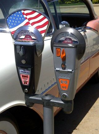 CUSTOM BUILT DUNCAN MILLER 60s PARKING METER JUST FOR YOU GAS OIL FORD CHEVY GM 2