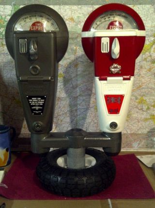 CUSTOM BUILT DUNCAN MILLER 60s PARKING METER JUST FOR YOU GAS OIL FORD CHEVY GM 7