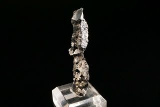 CLASSIC Acanthite Crystal Cluster FREIBERG,  GERMANY - Ex.  Robertson 5