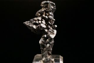 CLASSIC Acanthite Crystal Cluster FREIBERG,  GERMANY - Ex.  Robertson 7