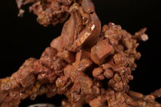 UNIQUE Native Copper Crystal Cluster SANTA RITA,  MEXICO - Ex.  Pinch 2