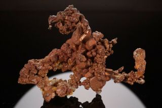 UNIQUE Native Copper Crystal Cluster SANTA RITA,  MEXICO - Ex.  Pinch 3