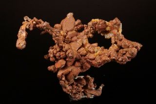 UNIQUE Native Copper Crystal Cluster SANTA RITA,  MEXICO - Ex.  Pinch 6