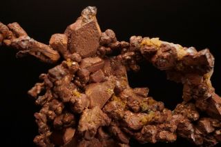 UNIQUE Native Copper Crystal Cluster SANTA RITA,  MEXICO - Ex.  Pinch 7