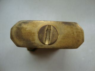 Vintage Lift Arm Pocket Cigarette Lighter Mixed Metal Damascine Gold Benzin Feue 5