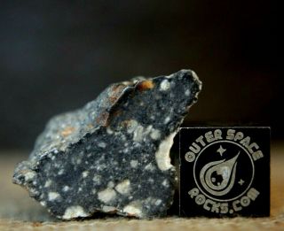 Nwa 11266 Lunar Feldspathic Regolith Breccia Meteorite 4.  5 Grams From The Moon