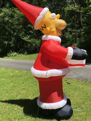The Simpsons 8 ' Santa Homer D’OH NUTS 2004 Gemmy Airblown Christmas Inflatable 3