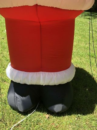 The Simpsons 8 ' Santa Homer D’OH NUTS 2004 Gemmy Airblown Christmas Inflatable 7