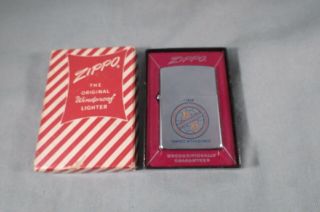 1958 Phelps Dodge Copper Mining Zippo Lighter,  Perfect Attendance,