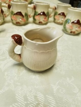 Sears roebuck merry mushroom Coffee Pot Six Cups Sugar Bowls And Creamer 3