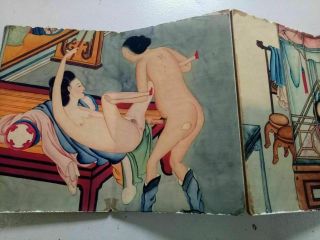 Ancient Painting Shunga Artistic Erotic Viusal Painting Book Nr210