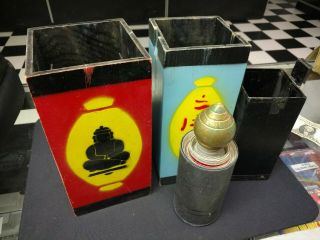 BUDDHA BOXES Production Vintage Magician Stage Magic Trick 2