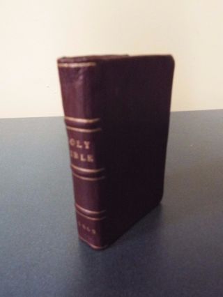 Civil War Cargo Confederate Bible From Blockade Runner Minna - 1862