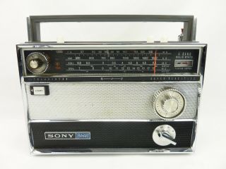 Sony Tfm - 1000wa 4 Band Solid State 13 Transistors Radio