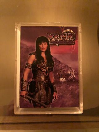 Xena Warrior Princess Season 1 Complete Set 1 - 72 Trading Cards