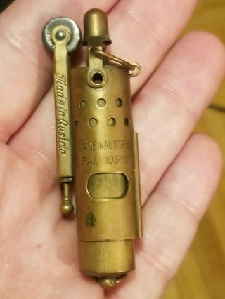 Brass Trench Lighter Exquisite 1927 Austrian Imco Ifa 105107