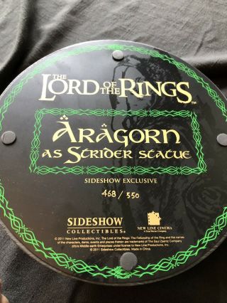 Lord Of The Rings Aragorn As Strider Exclusive Version By Sideshow Collectibles 9