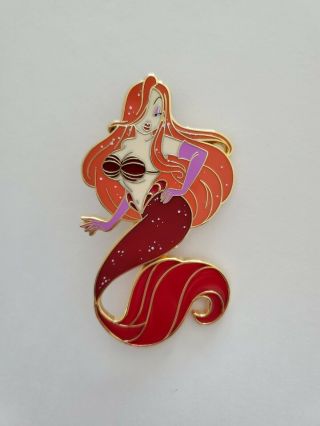 Authentic Designer Mermaid Jessica Rabbit Le 75 Fantasy Pin