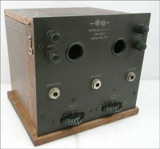 Grebe Rork Two Tube Amplifier,  Exceptional,  Early 1920s,  Exceptionally