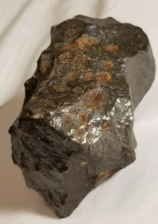 UNKNOWN FALL 897 GRAM IRON METEORITE (reviewed and authenticated) 6