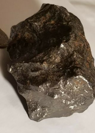 UNKNOWN FALL 897 GRAM IRON METEORITE (reviewed and authenticated) 7